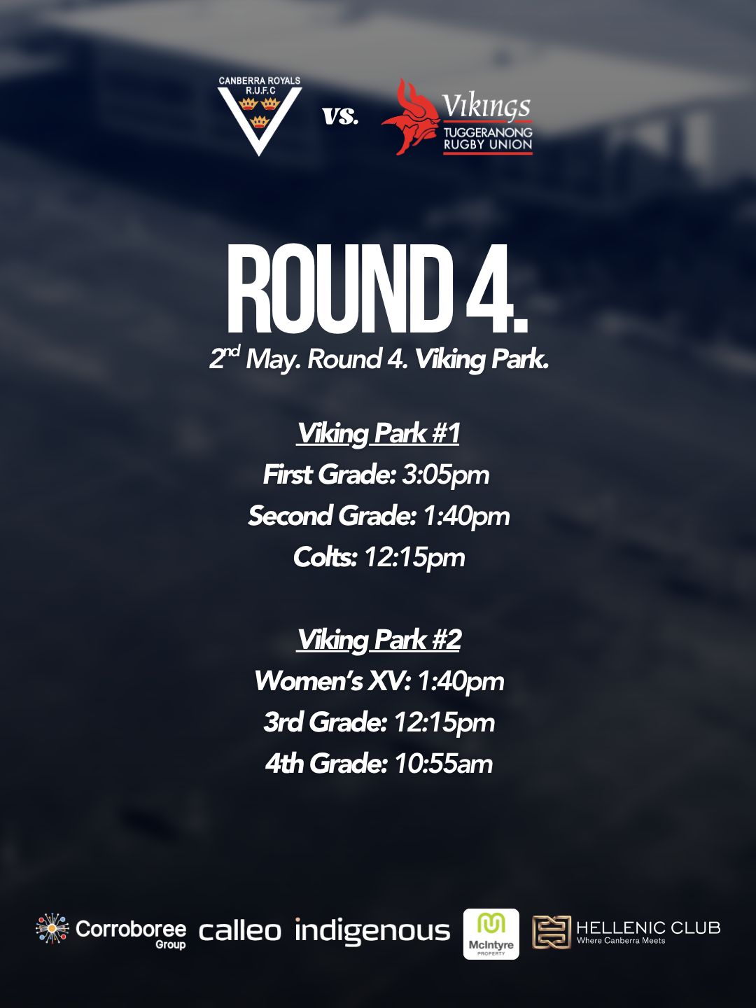 🏉 Round 4 | Old Enemy Week 🏉