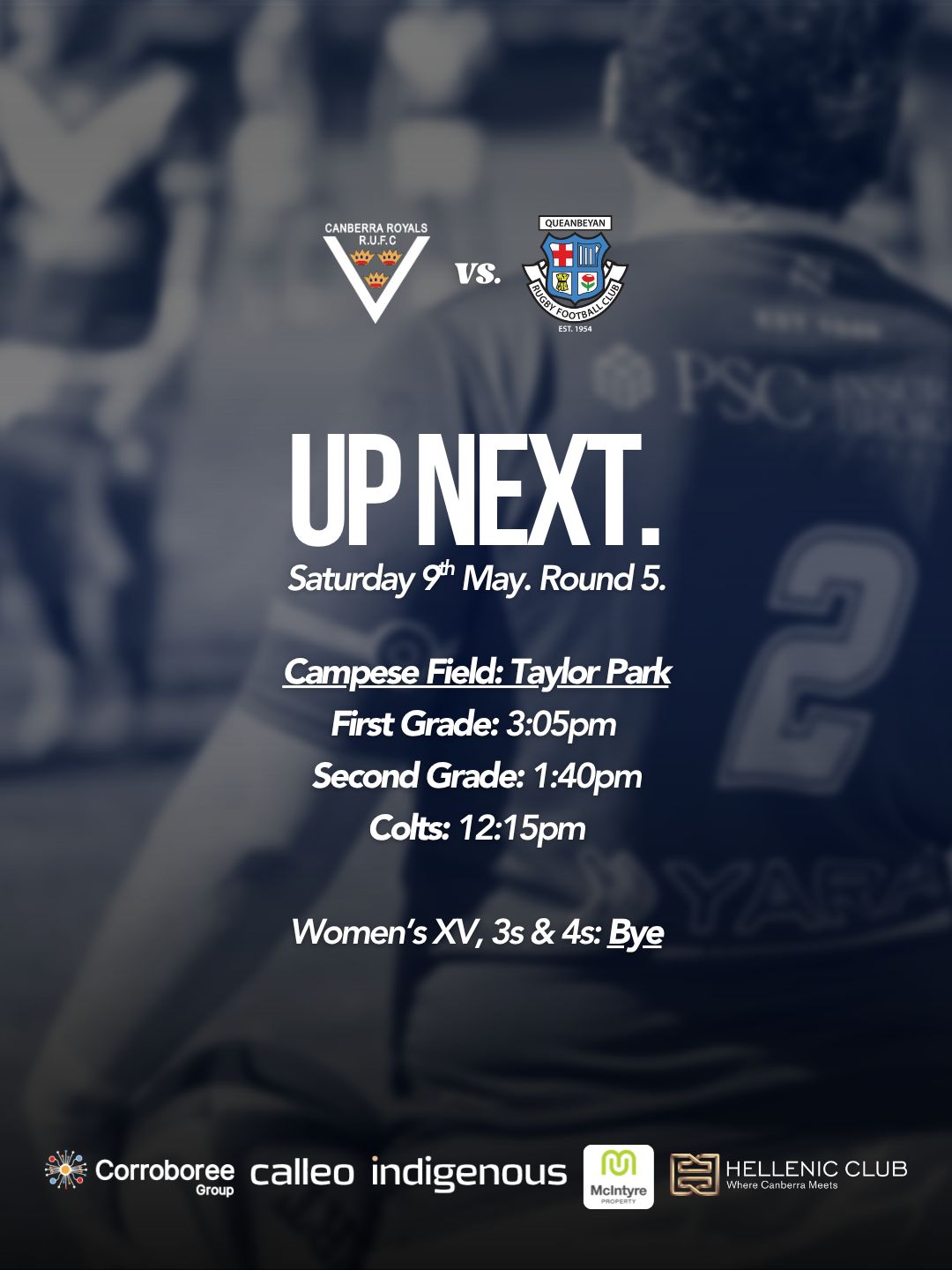 Up Next - Round 5