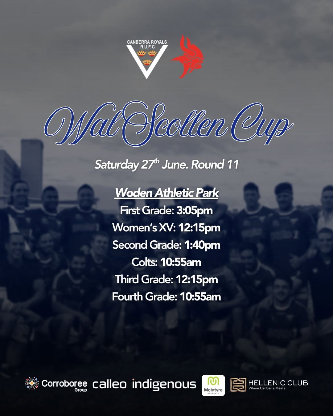Wal Scollen Cup - Round 11