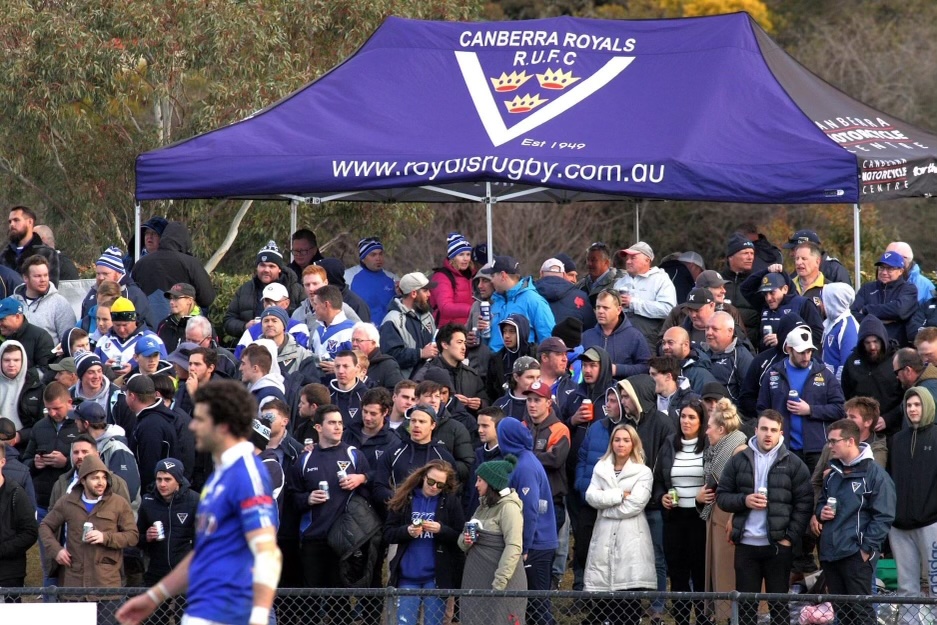 canberra royals crowd
