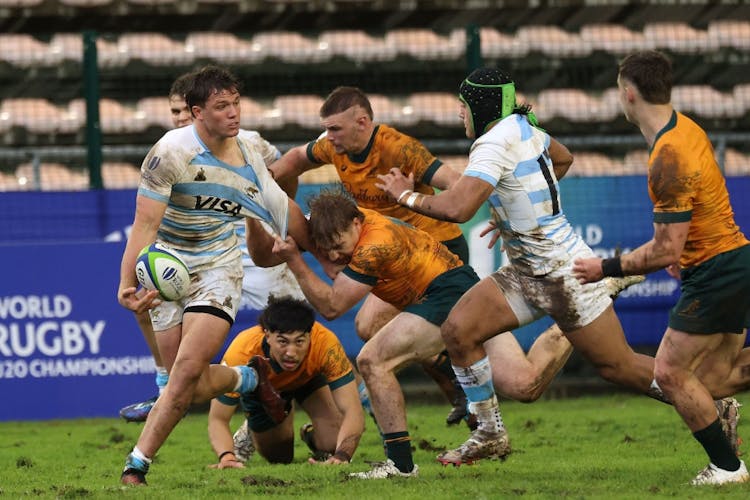 when it rains it pours australia u20s go down in fifth place playoff to argentina in muddy cape town