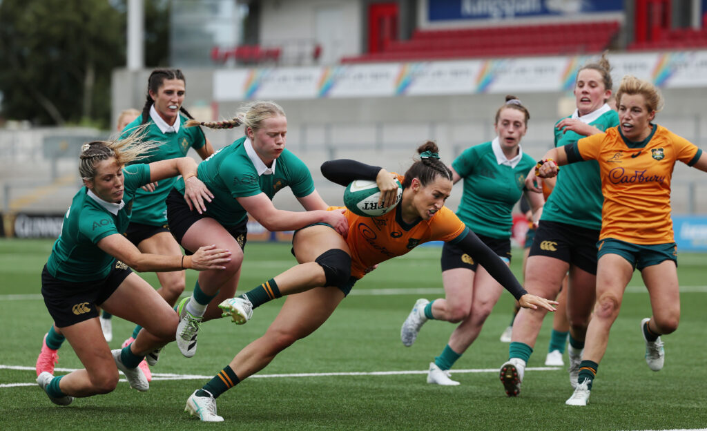 ireland v australia wallaroos women's international test