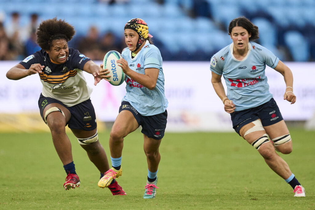 super rugby womens rd 1 nsw waratahs v act brumbies