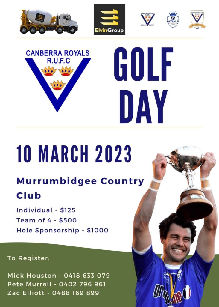 royals golf day flyer