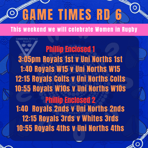 game times rd 5